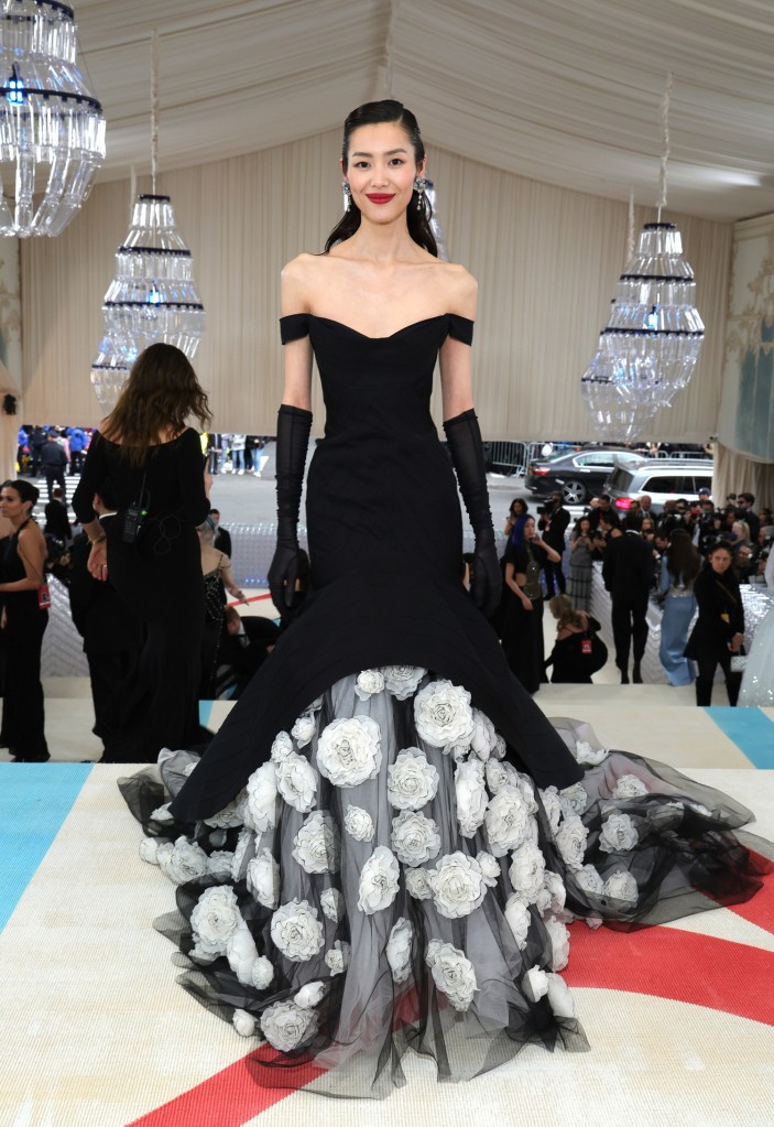 Liu Wen attends The 2023 Met Gala