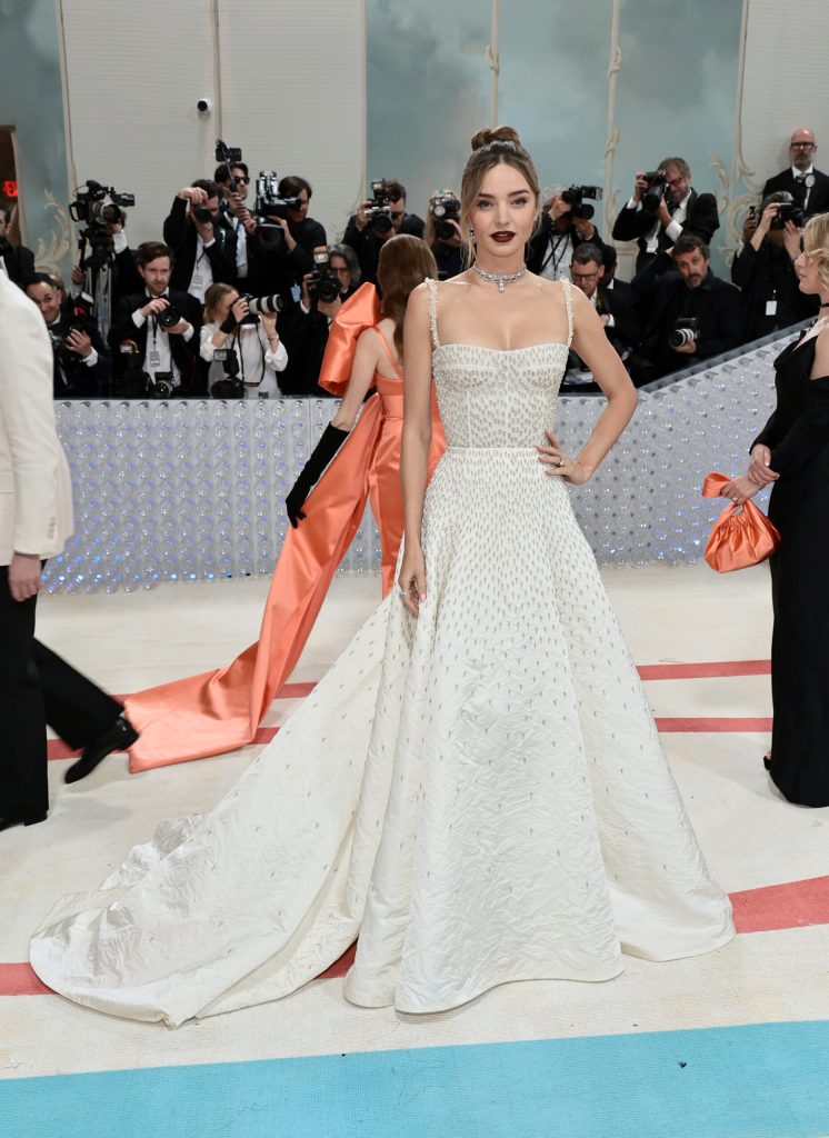 Miranda Kerr attends The 2023 Met Gala