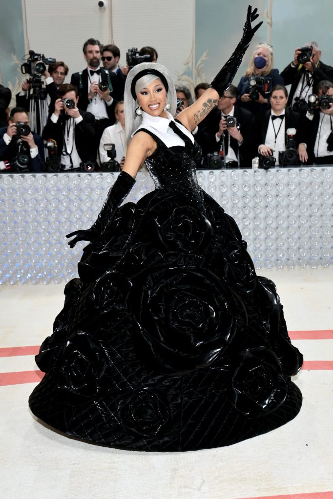 Cardi B attends The 2023 Met Gala