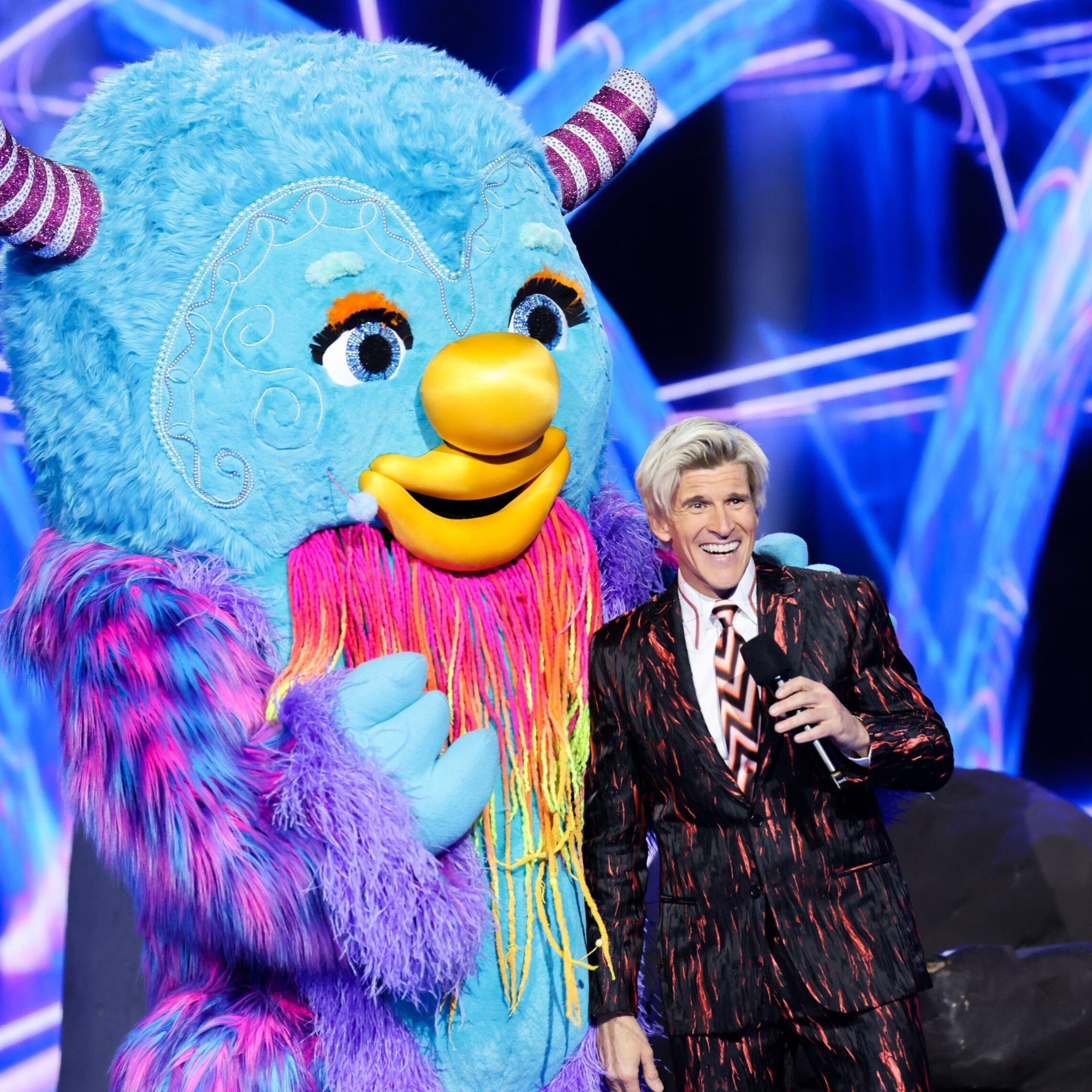 The Masked Singer host, Osher Gunsberg